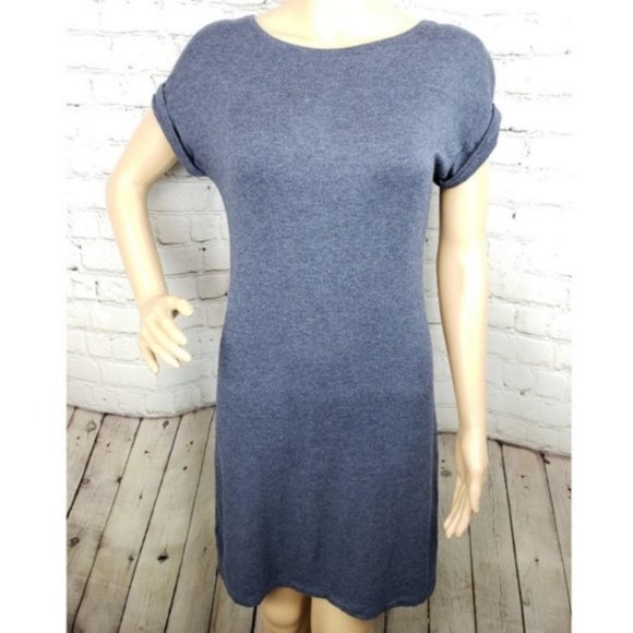 Lou & Grey Dresses & Skirts - Loft Lou & Grey Jersey Knit Navy Soft Dress